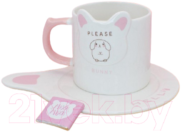 

Кружка Михи Михи, Зайчик Please / MM09857