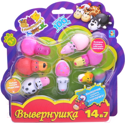 

Игровой набор 1Toy, Вывернушка 2 в 1 / Т10873