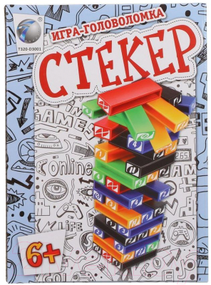 

Настольная игра Наша игрушка, Стекер / 8104A