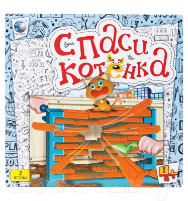 

Настольная игра Наша игрушка, Спаси котенка / 707-14