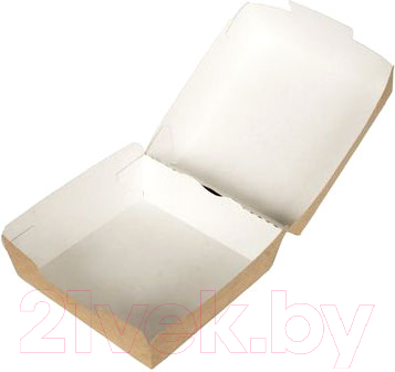 Набор коробок упаковочных для еды Krafteco Eco Burger XL  (50шт)