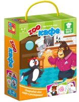 

Настольная игра Vladi Toys, Карточная игра Зоокафе / VT2308-09
