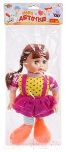 Кукла Наша игрушка В фиолетовом платьице / M9332