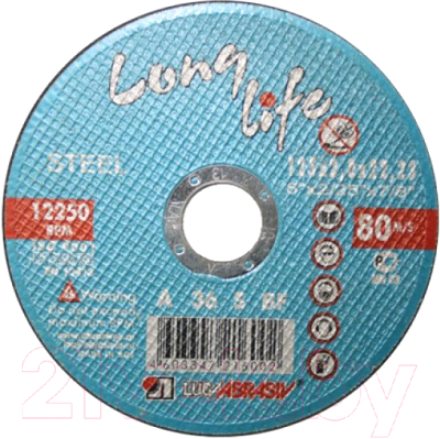 Отрезной диск LugaAbrasiv 4603347215890