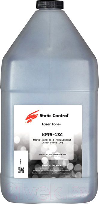 Тонер для принтера Static Control MPT5-1KG