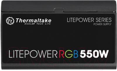Блок питания для компьютера Thermaltake ATX 550W Litepower RGB 550 / PS-LTP-0550NHSANE-1