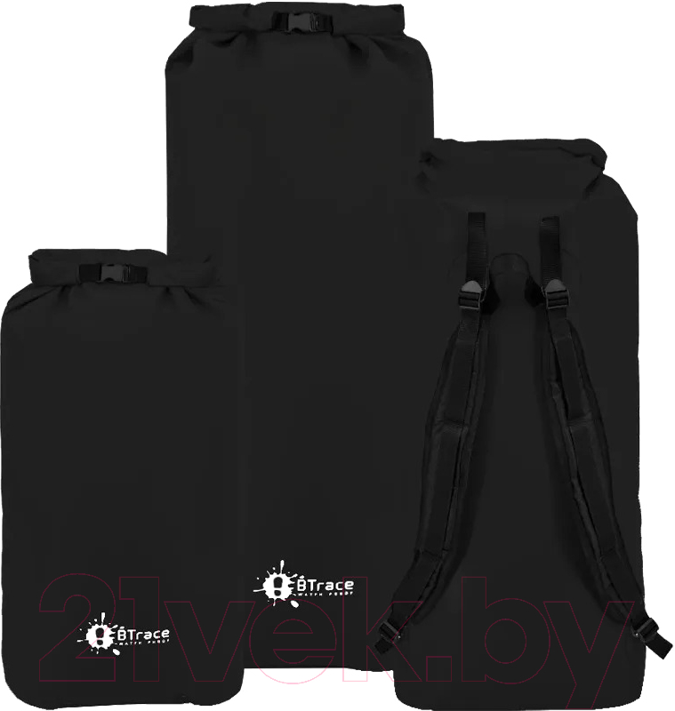 Гермомешок BTrace DryBag / A0357 (80л, черный) — фото 2