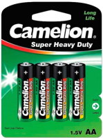 Комплект батареек Camelion R 6 BL-4 / R6P-BP4G (1.5В) - 