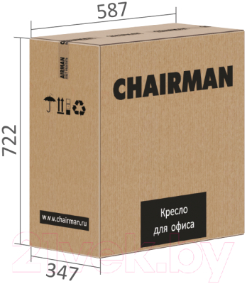Кресло офисное Chairman +020 (экопремиум бежевый)