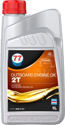 Моторное масло 77 Lubricants Outboard Engine Oil 2T / 707845 (1л)