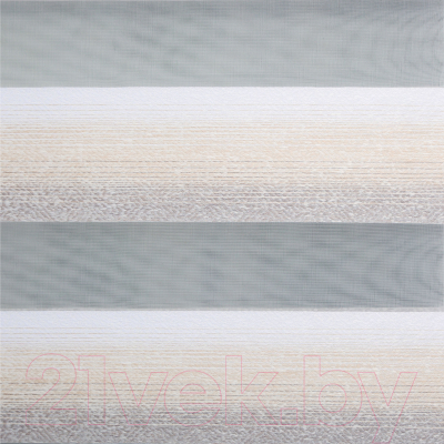 Рулонная штора Lm Decor Дабл ДН LB 55-02 160x170 (бежевый/серый)