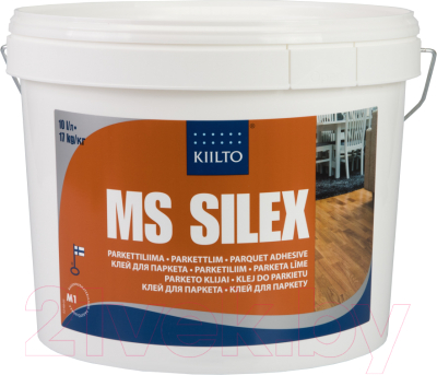 

Клей Kiilto, Бежевый, MS Silex для паркета