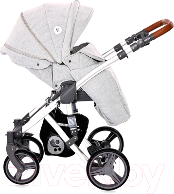 Детская универсальная коляска Lorelli Rimini 2 в 1 Grey Black / 10021052164