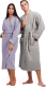 Миниатюра изображения товара Халат Samsara Home М17650-36 (р.50/170-176, серый лен)