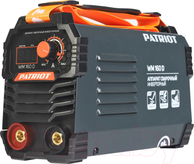 Инвертор сварочный PATRIOT WM160D MMA / 38651