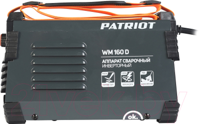 Инвертор сварочный PATRIOT WM160D MMA / 38651