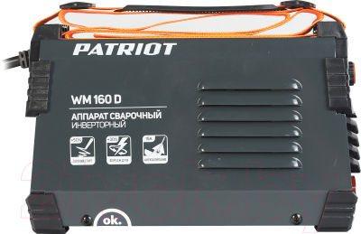 Инвертор сварочный PATRIOT WM160D MMA / 38651