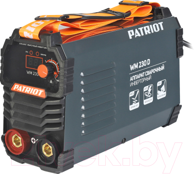 Инвертор сварочный PATRIOT WM230D MMA / 38654