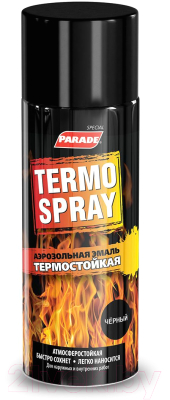 

Эмаль Parade, Черный, Termo Spray