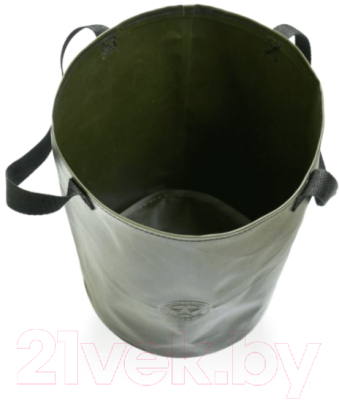 Складное ведро BTrace A0340 (12л, хаки)