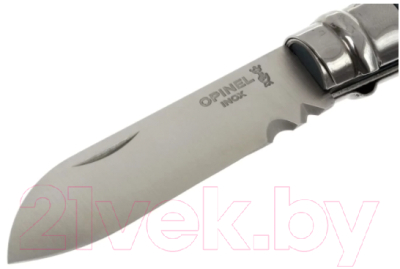 Нож складной Opinel № 09 Diy / 001792 (нержавеющая сталь/сменные биты/серый)