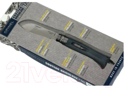 Нож складной Opinel № 09 Diy / 001792 (нержавеющая сталь/сменные биты/серый)