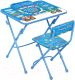 Комплект мебели с детским столом Ника КУ1/ БГ Большие гонки - 