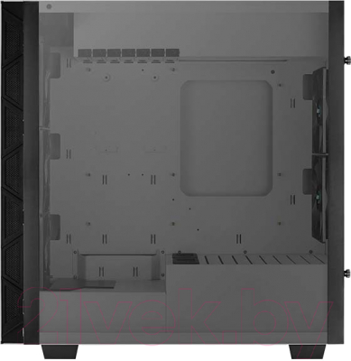 Корпус для компьютера AeroCool Flo Saturn / FRGB-G-WT-V1 (белый)