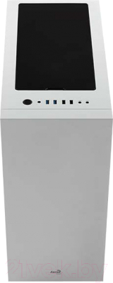 Корпус для компьютера AeroCool Flo Saturn / FRGB-G-WT-V1 (белый)
