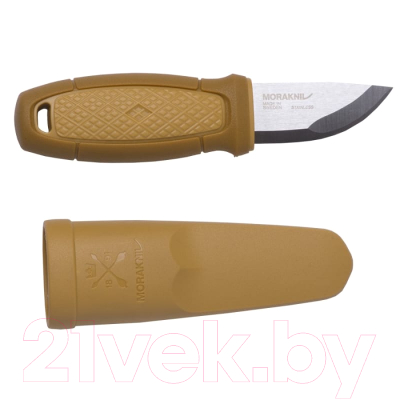 Нож туристический Morakniv Eldris / 12632 (желтый)