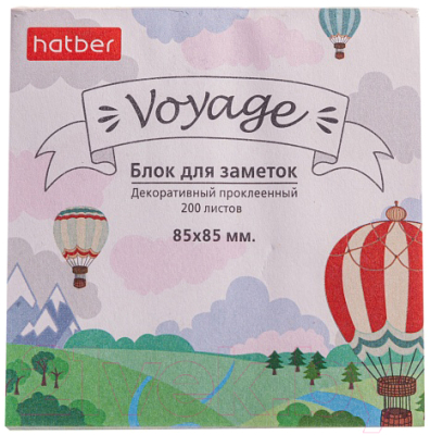 

Блок для записей Hatber, Voyage / MB-067438