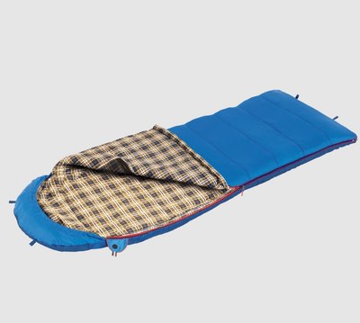 Спальный мешок BTrace Duvet / S0569 (левый, синий) - 