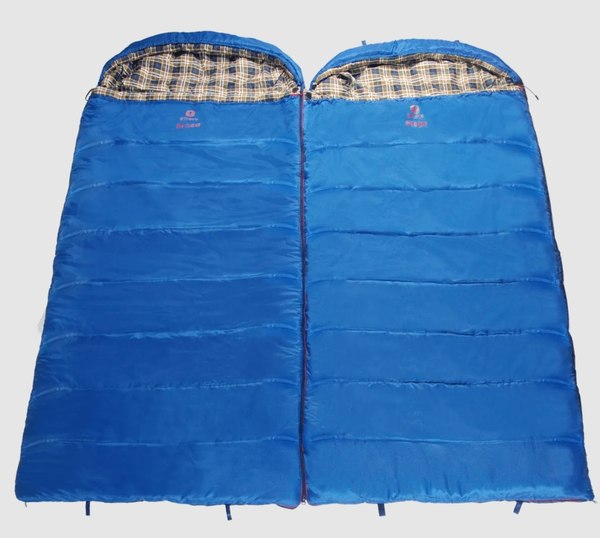 Спальный мешок BTrace Duvet / S0569 (левый, синий)