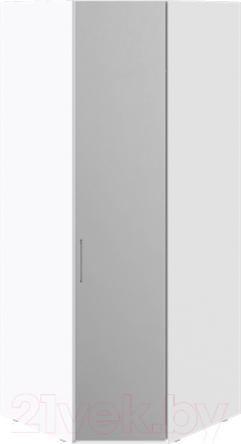 Шкаф ТриЯ Скарлет с 1-й зеркальной дверью СМ-339.07.007 R (белый глянец)