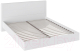 Двуспальная кровать ТриЯ Наоми СМ-208.01.01 160x200 (белый глянец) - 