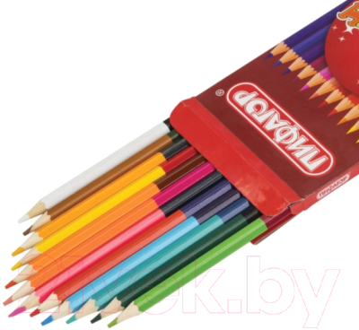 Набор цветных карандашей Пифагор 180244 (12шт)