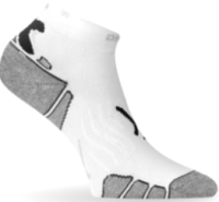 Термоноски Lasting RUN009-XL (белый/черный)