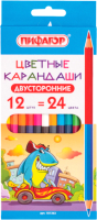 

Набор цветных карандашей Пифагор, Веселая акула / 181363