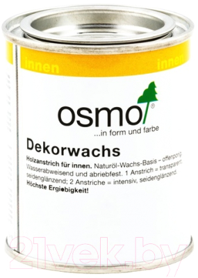 

Масло для древесины Osmo, Белый, Цветное