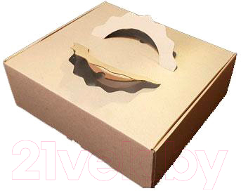 Набор коробок упаковочных для еды Krafteco Крафт Дo Box (10шт)