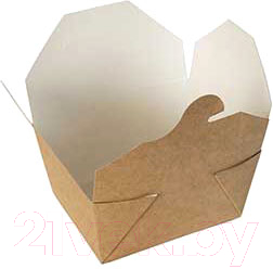 Набор коробок упаковочных для еды Krafteco Eco Fold Box 600 (50шт)