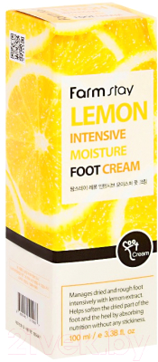 Крем для ног FarmStay Смягчающий с экстрактом лимона (100мл)