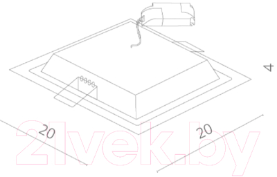 Точечный светильник Arte Lamp Raggio A4018PL-1WH