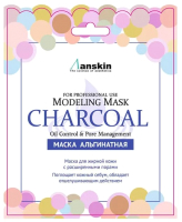 

Маска для лица альгинатная Anskin, Original Charcoal Modeling Mask