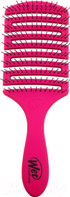 Расческа Wet Brush Flexdry Pink для быстрой сушки