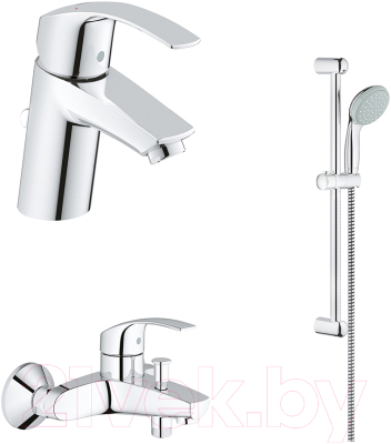 Комплект смесителей GROHE Eurosmart 33265002 + 33300002 + 27853000