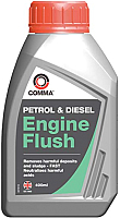 Присадка Comma Промывка для бензинового и дизельного двигателя / EF400M (400мл) - 