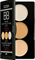 

Палетка для скульптурирования GOSH Copenhagen, BB Skin Perfecting Kit 01 Light