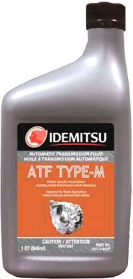 

Трансмиссионное масло Idemitsu, ATF Type-М / 10113042P