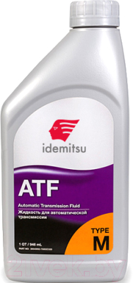 Трансмиссионное масло Idemitsu ATF Type-М / 10113042P (946мл)